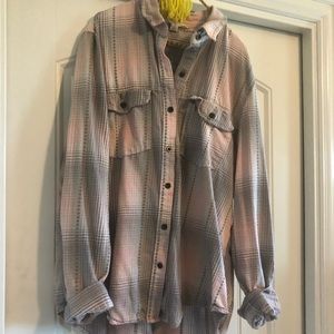 Pink and gray flannel from Nordstrom’s!